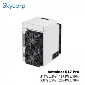 Bitmain Antminer S17 Pro 50T 1975W Bitcoin Miner