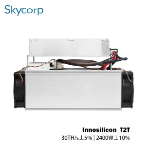 INNOSILICON T2T turbo 30Ths BTC Miner for sha256 asic bitcoin mining