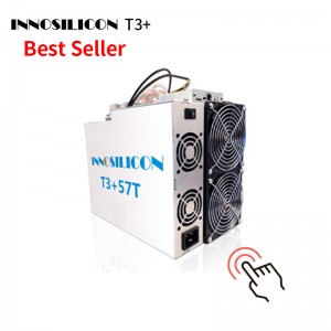 Innosilicon T3+ 53T SHA-256 blockchain miners for bitcoin coin