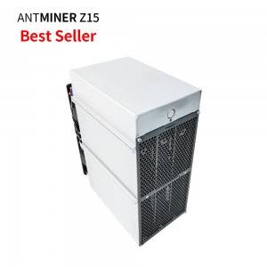 New high hashrate Antminer Z15 crypto Bitmain tardis ZCash Asic Miner