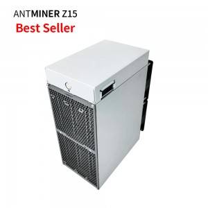 New high hashrate Antminer Z15 crypto Bitmain tardis ZCash Asic Miner