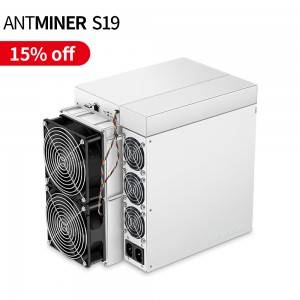2020 New arrival Bitmain Antminer S19 SHA-256 95T 3250W S19 Pro bitcoin miner