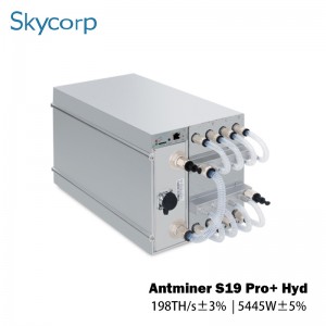 Bitmain Antminer S19 Pro+ Hyd 198T 5445W Bitcoin Miner