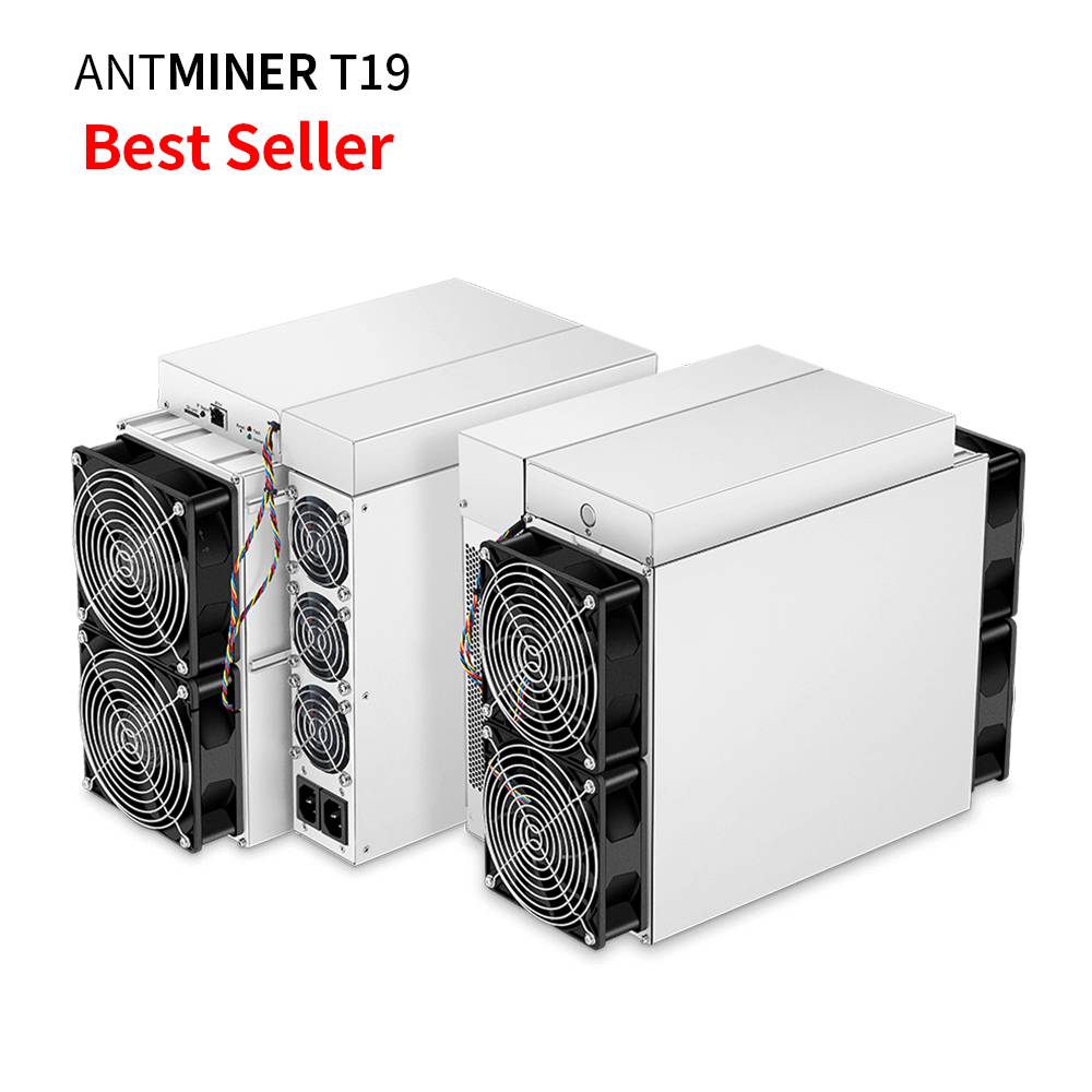 2020 good miner Antminer T19 BTC With Original Psu Bitcoin Miner on stock. Featured Image